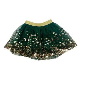Sweet Wink Emerald Sequin Tutu